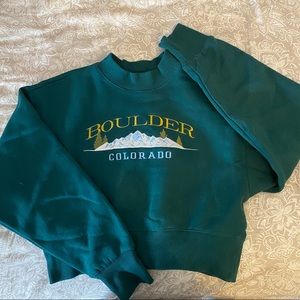 Forever 21 Mock Neck Sweatshirt